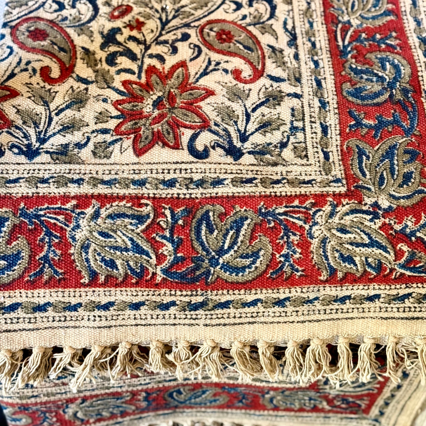 ‘Afreen’ Kalamkari Dhurrie