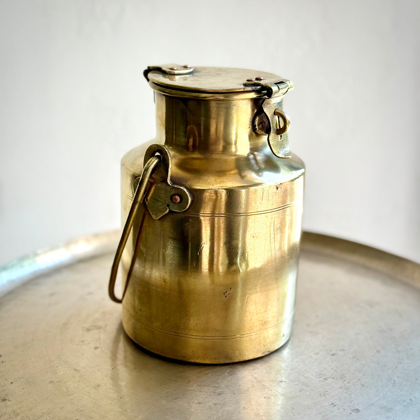 Brass Milk Can
