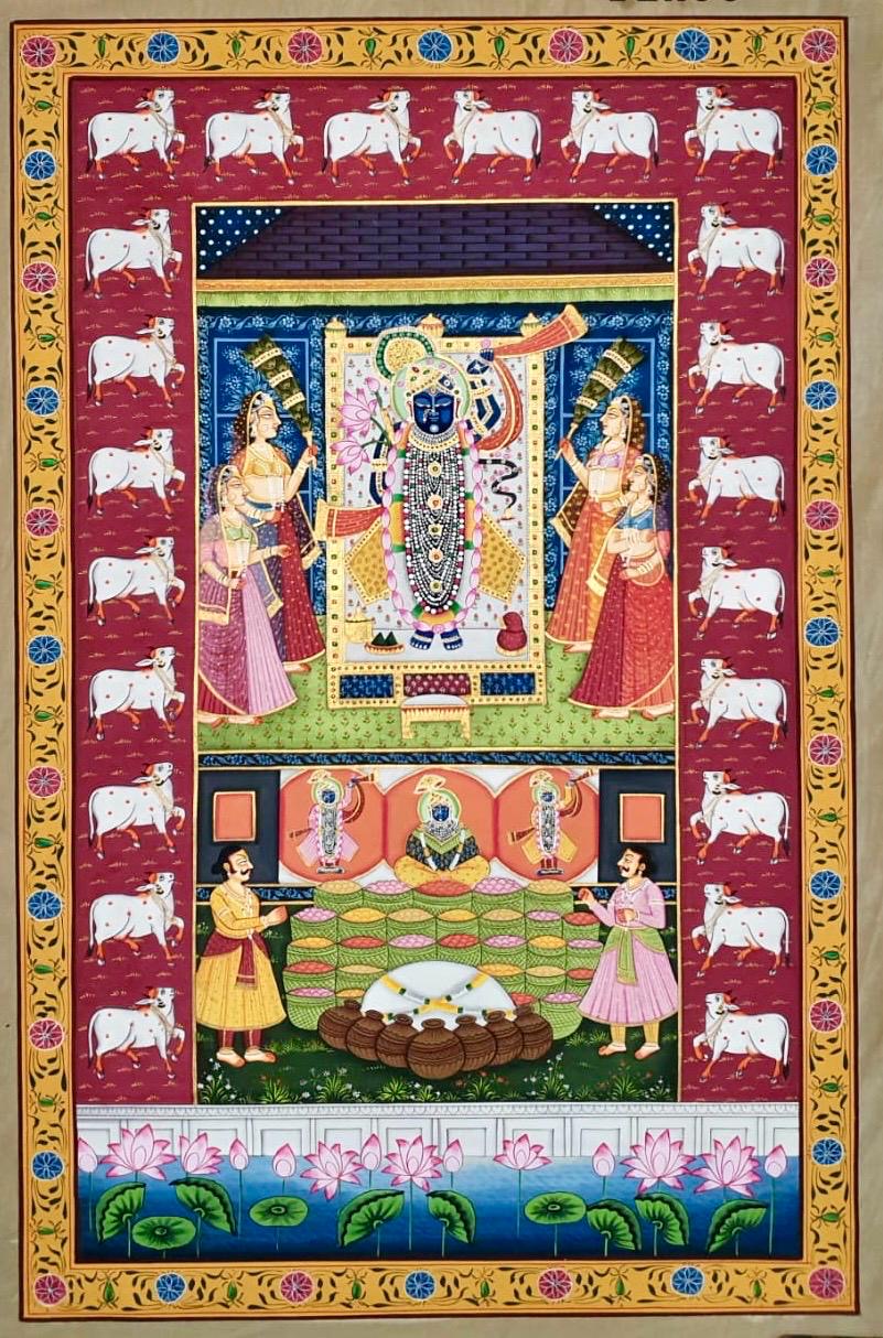 ‘Annakoot’ Pichwai Painting