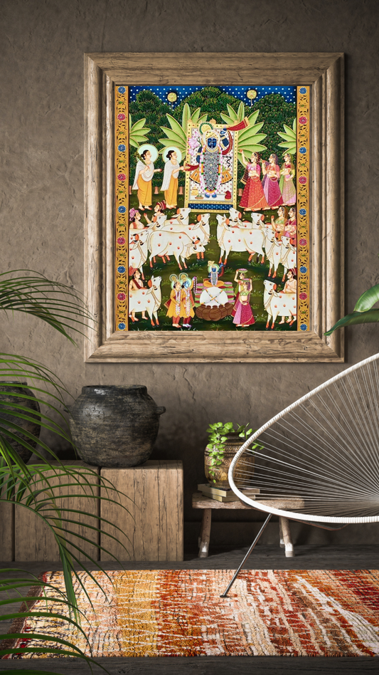 ‘Annakoot’ Pichwai Painting