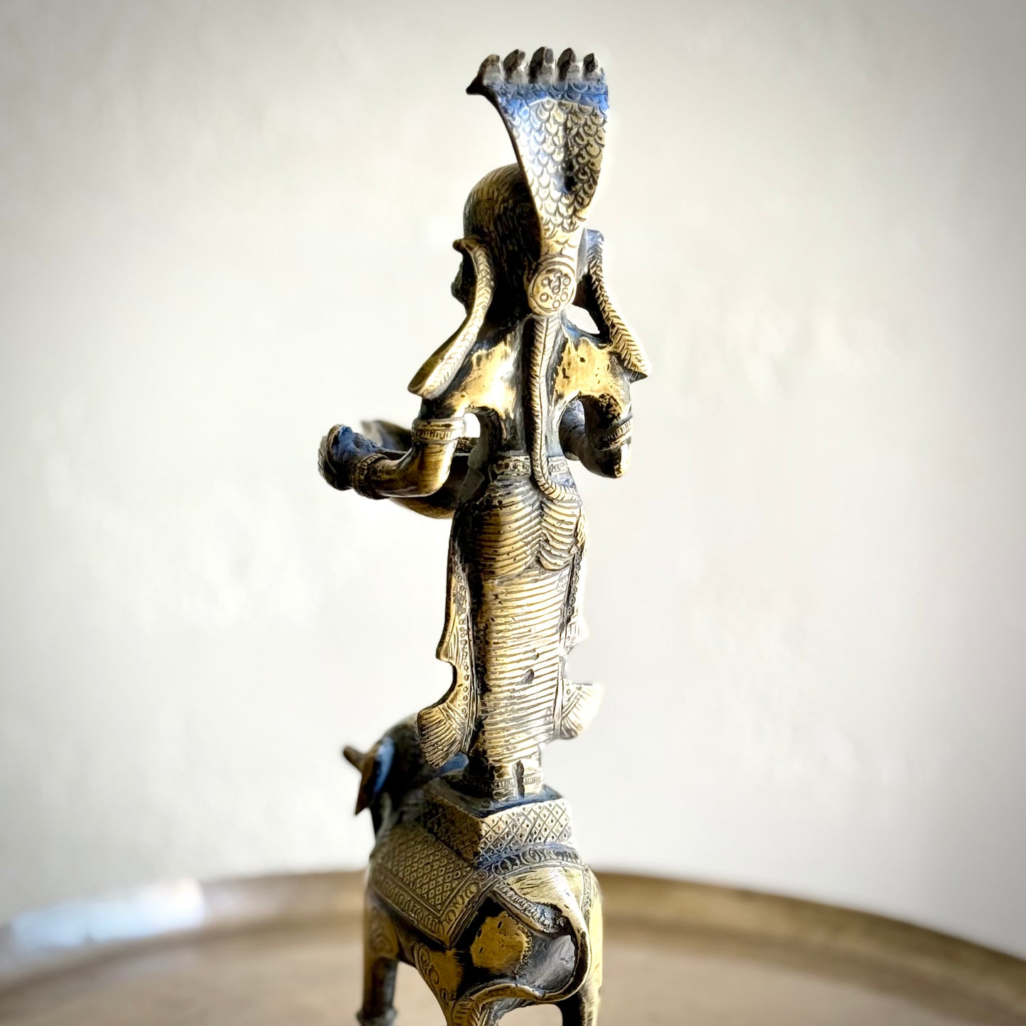 Deepalakshmi Diya On Elephant