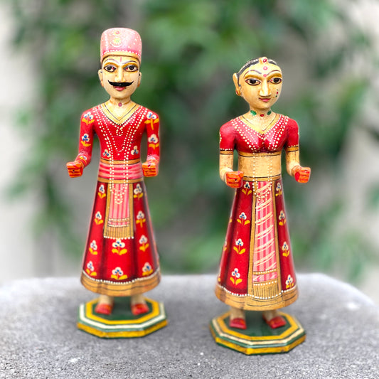 Gangaur Dolls Pair