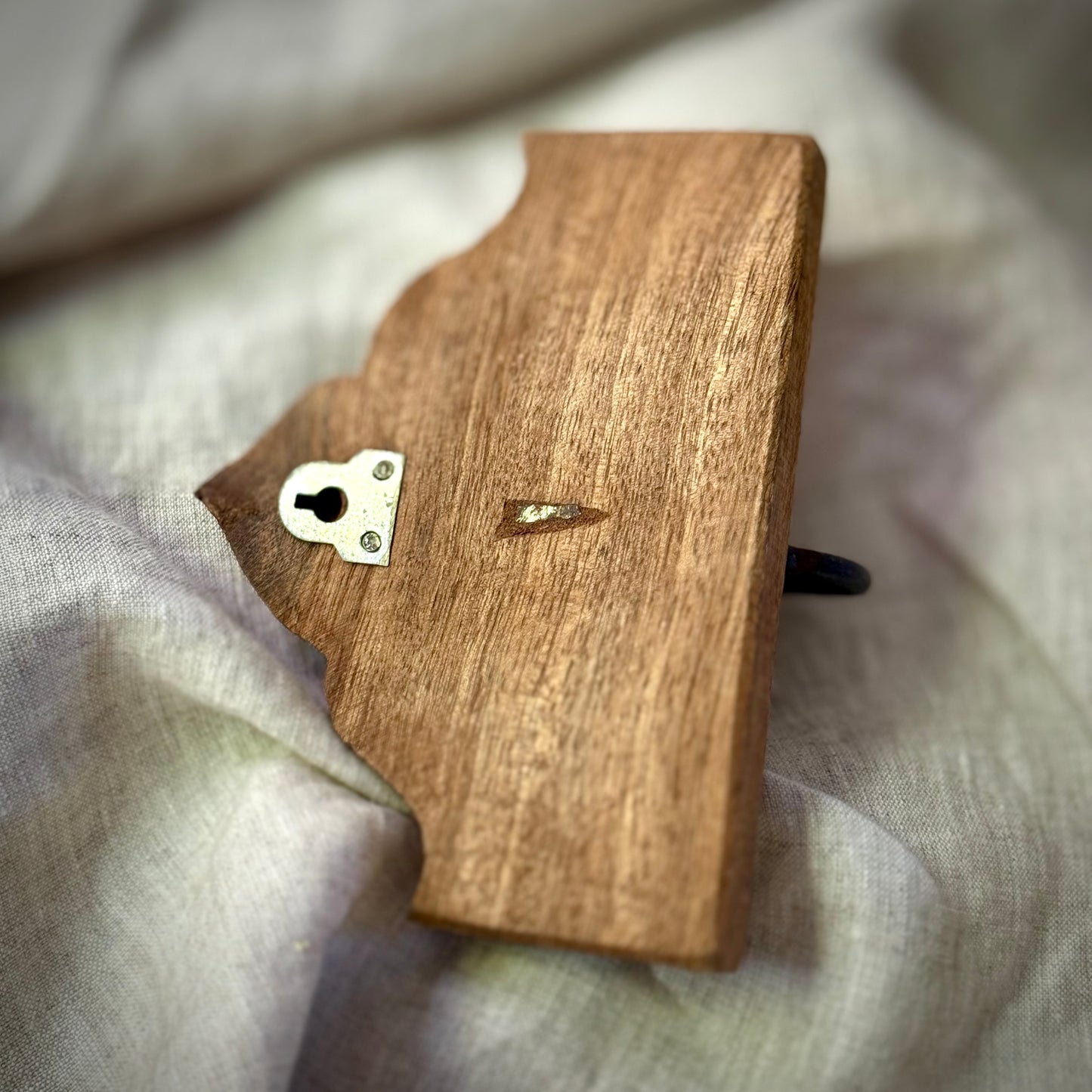 Wooden Block Key Hanger