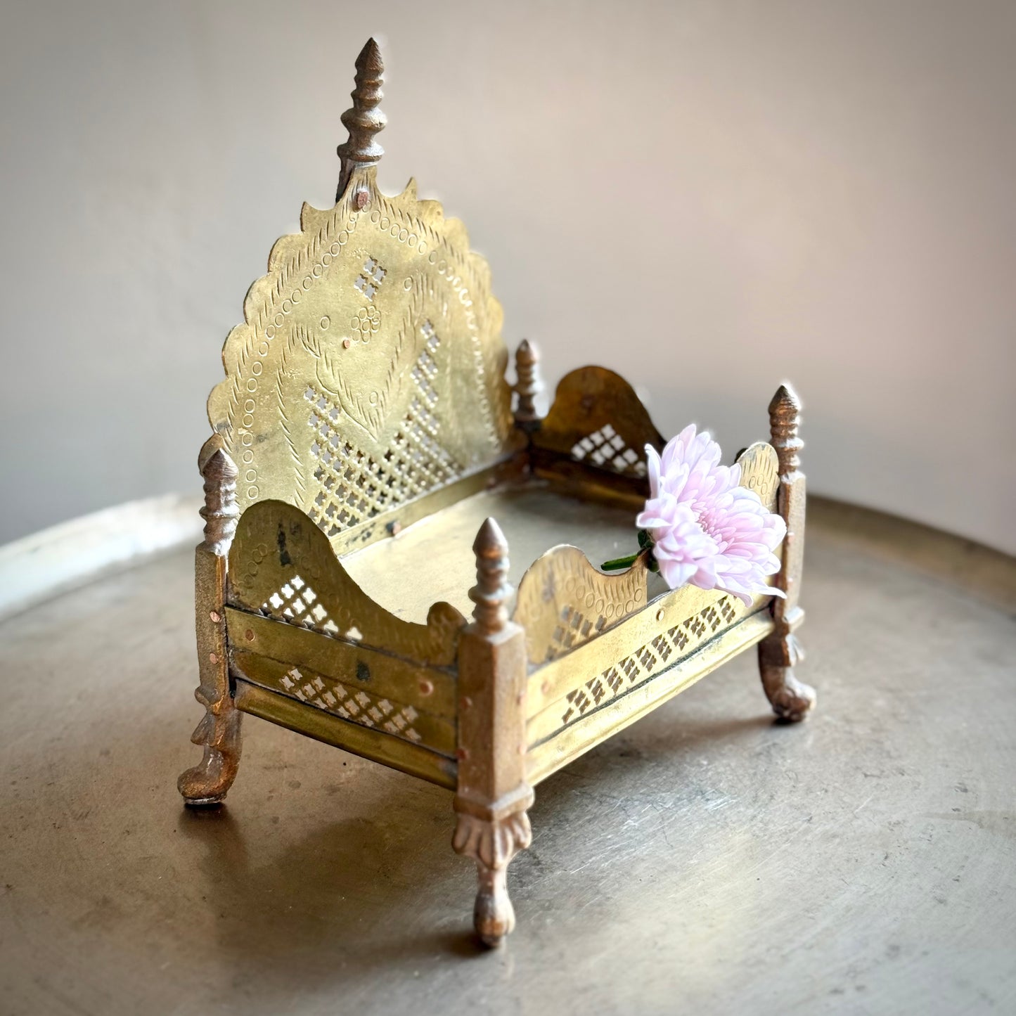 Brass Singhasan