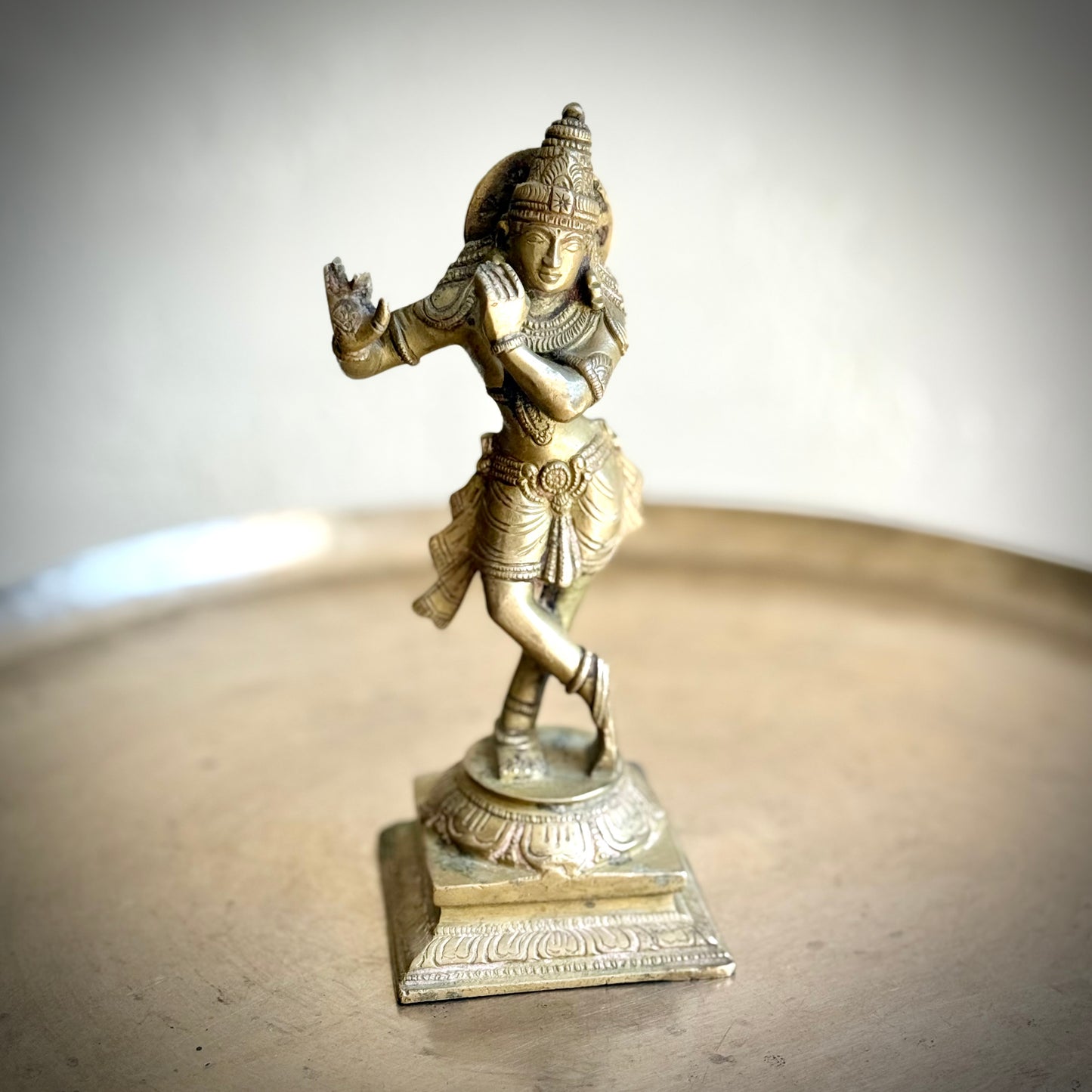 Krishna Brass Idol