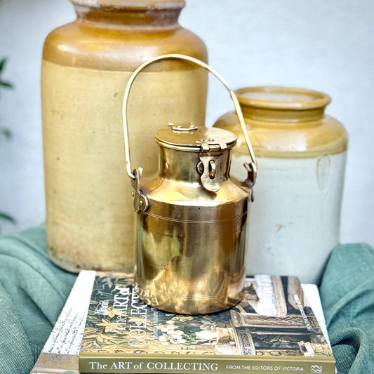 Brass Milk Can