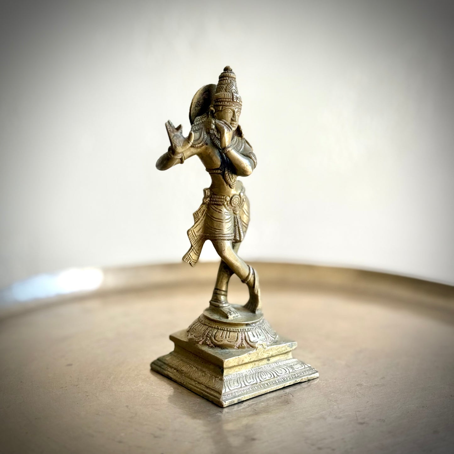 Krishna Brass Idol