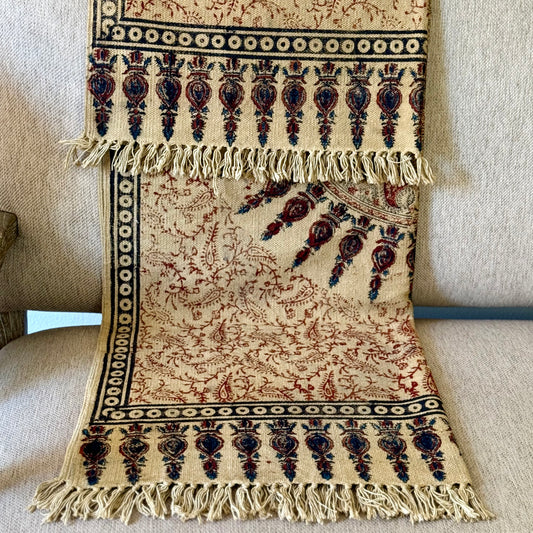 ‘Chandni’ Kalamkari Dhurrie