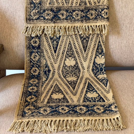 ‘Lehr’ Kalamkari Dhurrie