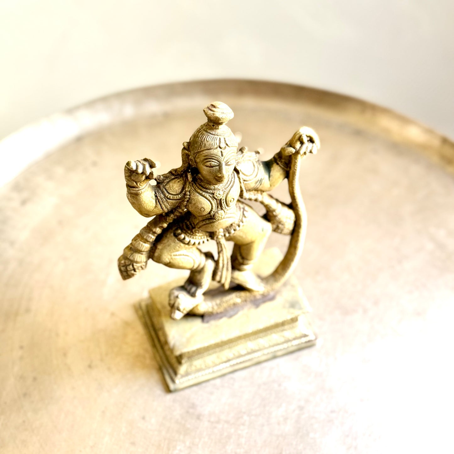 Vintage Kaliya Mardan Bal Krishna - Rare Find