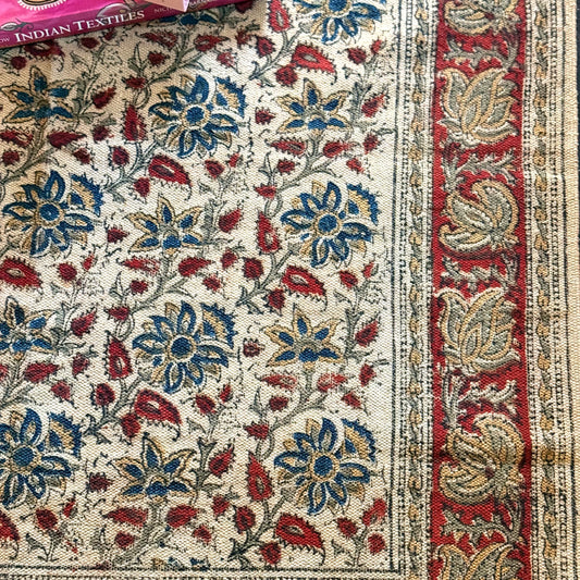‘Nazm’ Kalamkari Dhurrie
