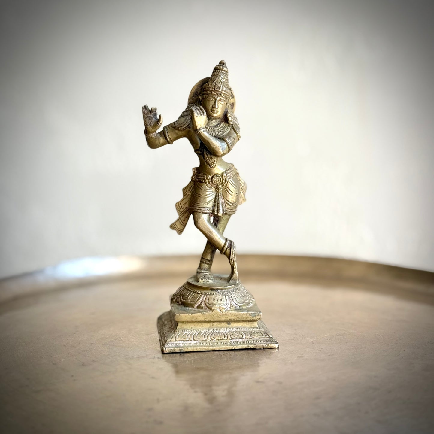 Krishna Brass Idol