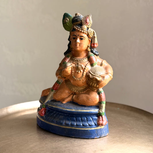 Antique Golu Doll: Bala Krishna (c. 1940s)