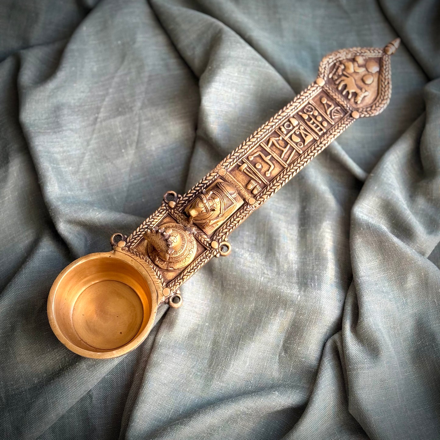 Nandi & Shiva Uddharani Ritual Spoon