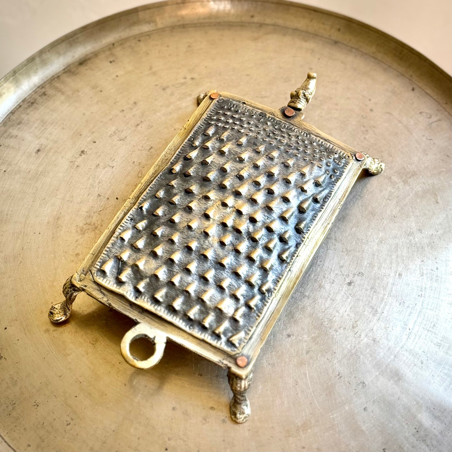Vintage Brass Grater