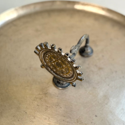 Vintage Brass Arti Diya