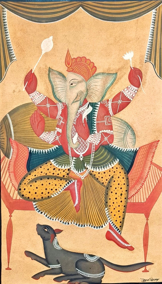 ‘Lord Ganesha’ by Uttam Chitrakar