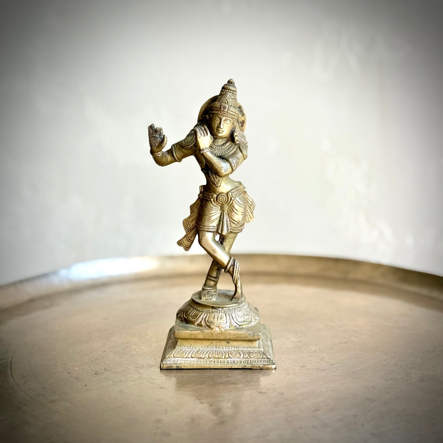 Krishna Brass Idol