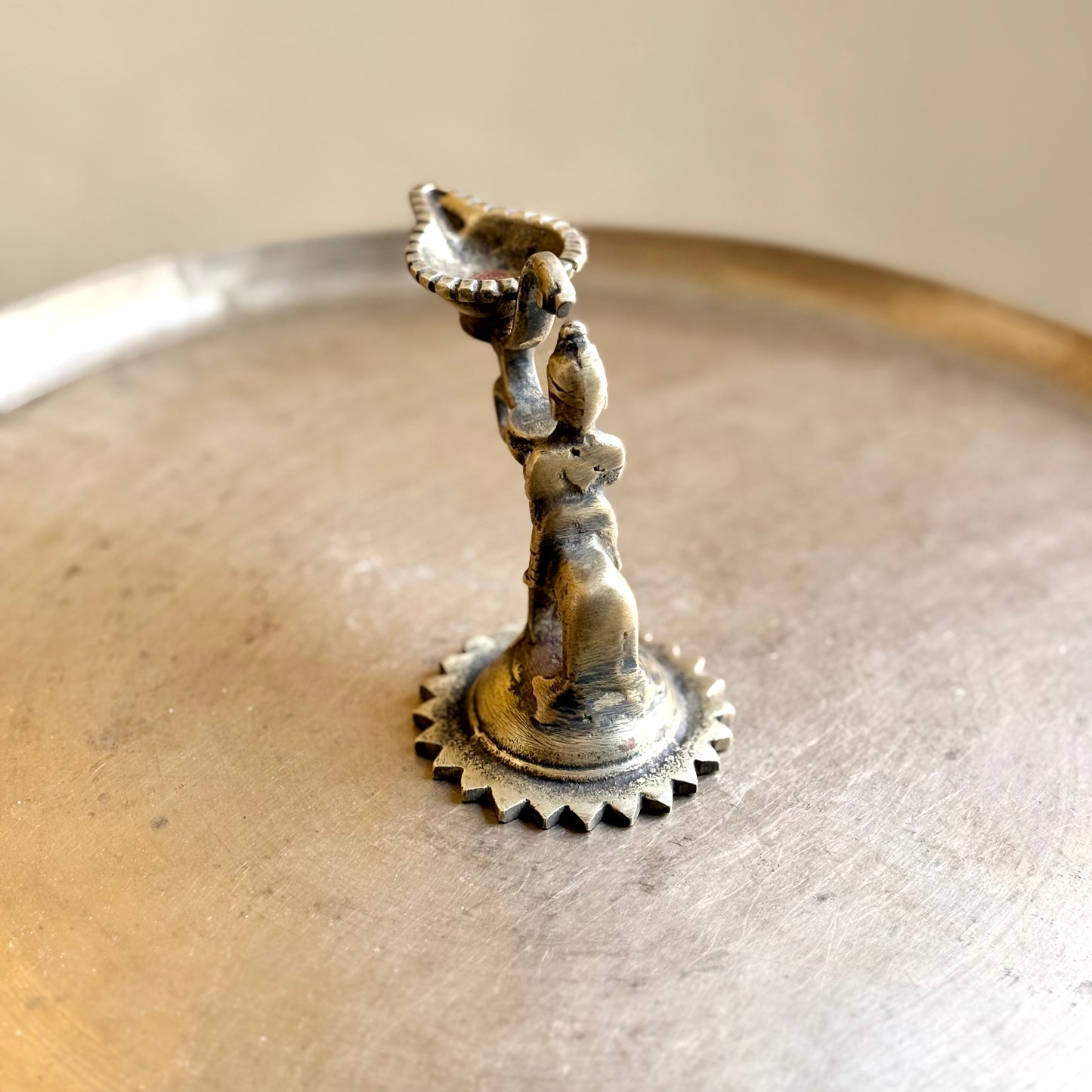 The Royal Mahout: Vintage Elephant Diya