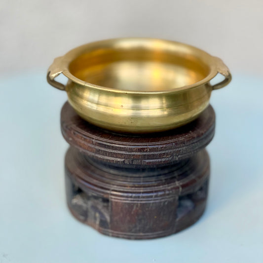 Vintage Small Brass Urli