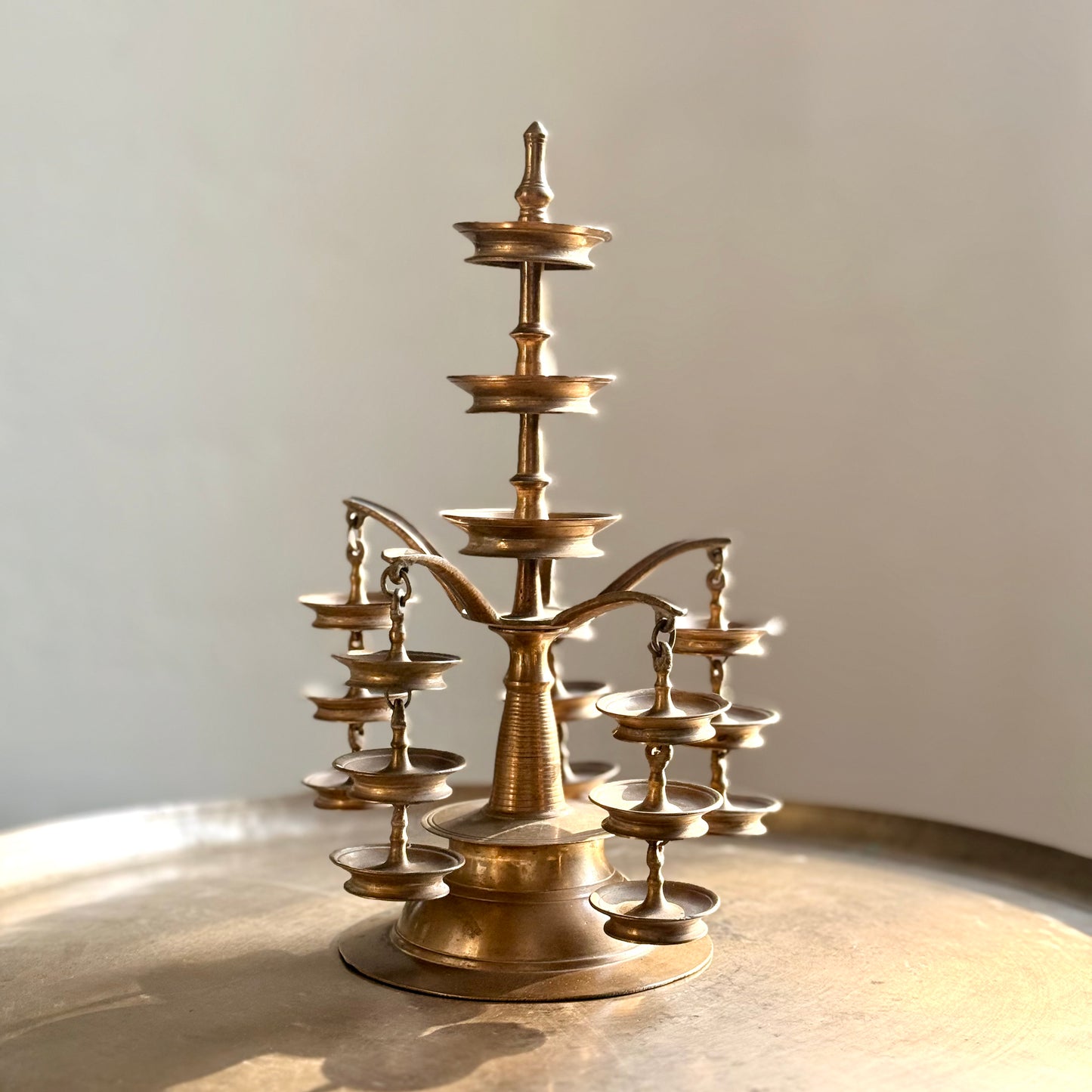 Vintage Vrikshadeepam Vilakku