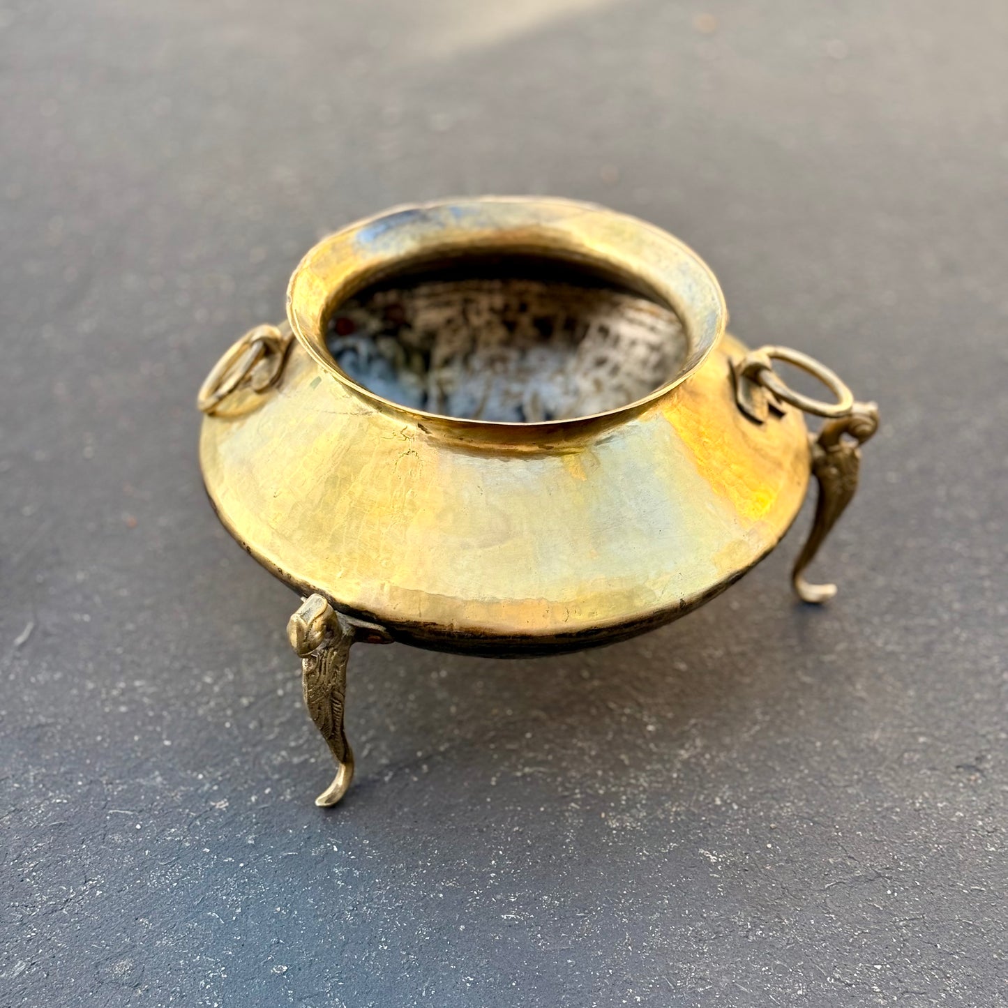 ‘Kanaka’ Antique Brass Pot & Planter