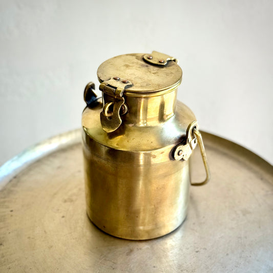 Brass Milk Can