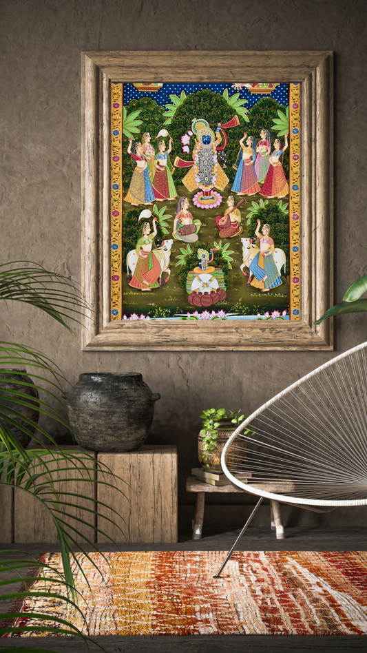 ‘Sharad Purnima’ Pichwai Painting