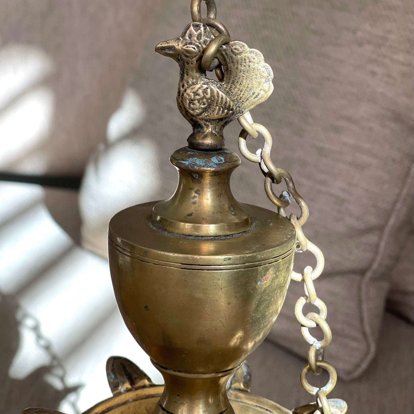 Thoondamani Vilakku Hanging Oil Lamp