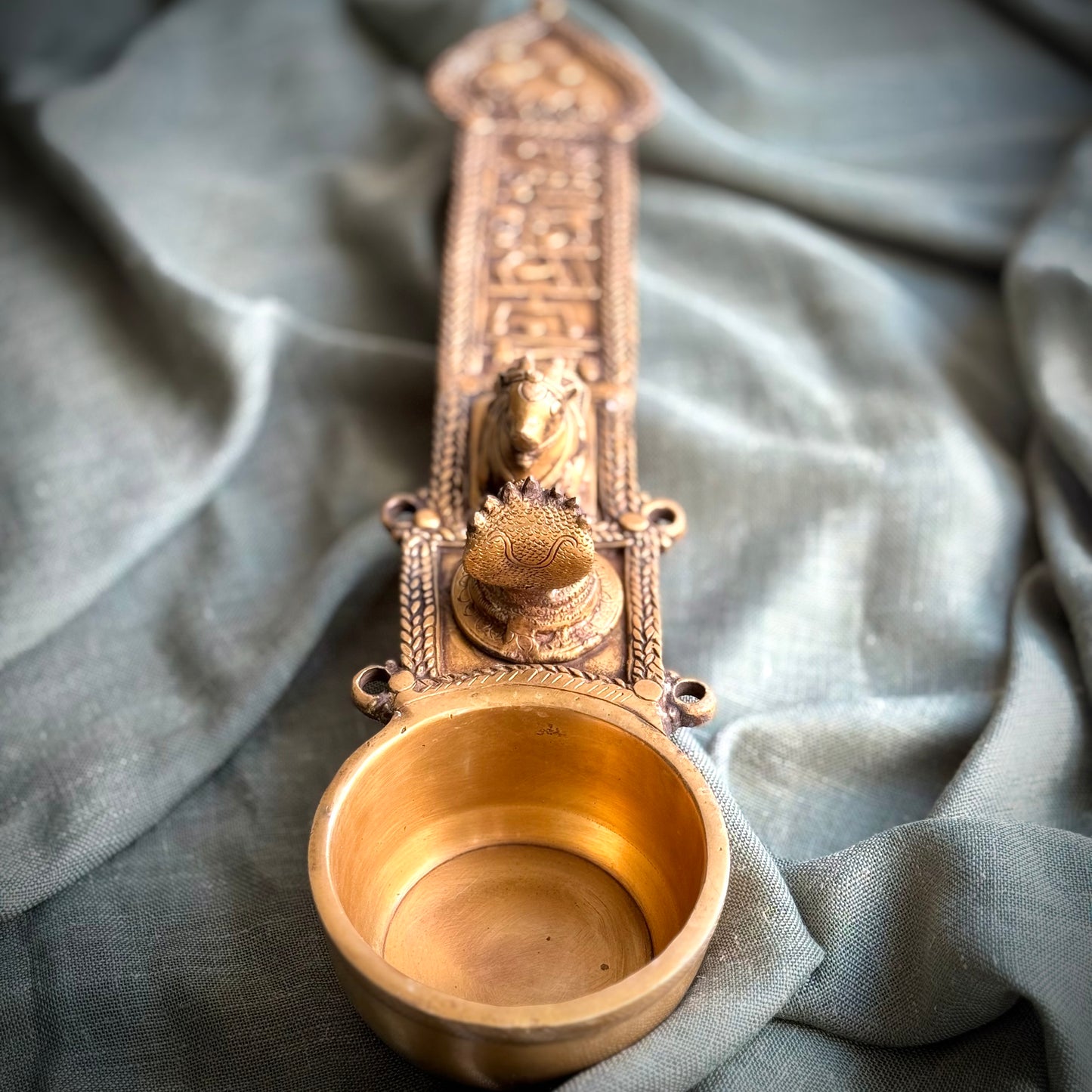 Nandi & Shiva Uddharani Ritual Spoon