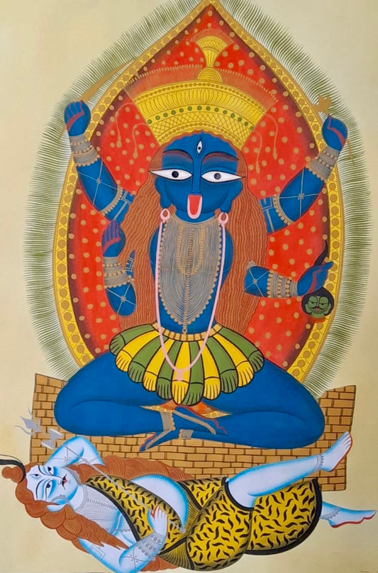 ‘Maa Kali’ by Uttam Chitrakar
