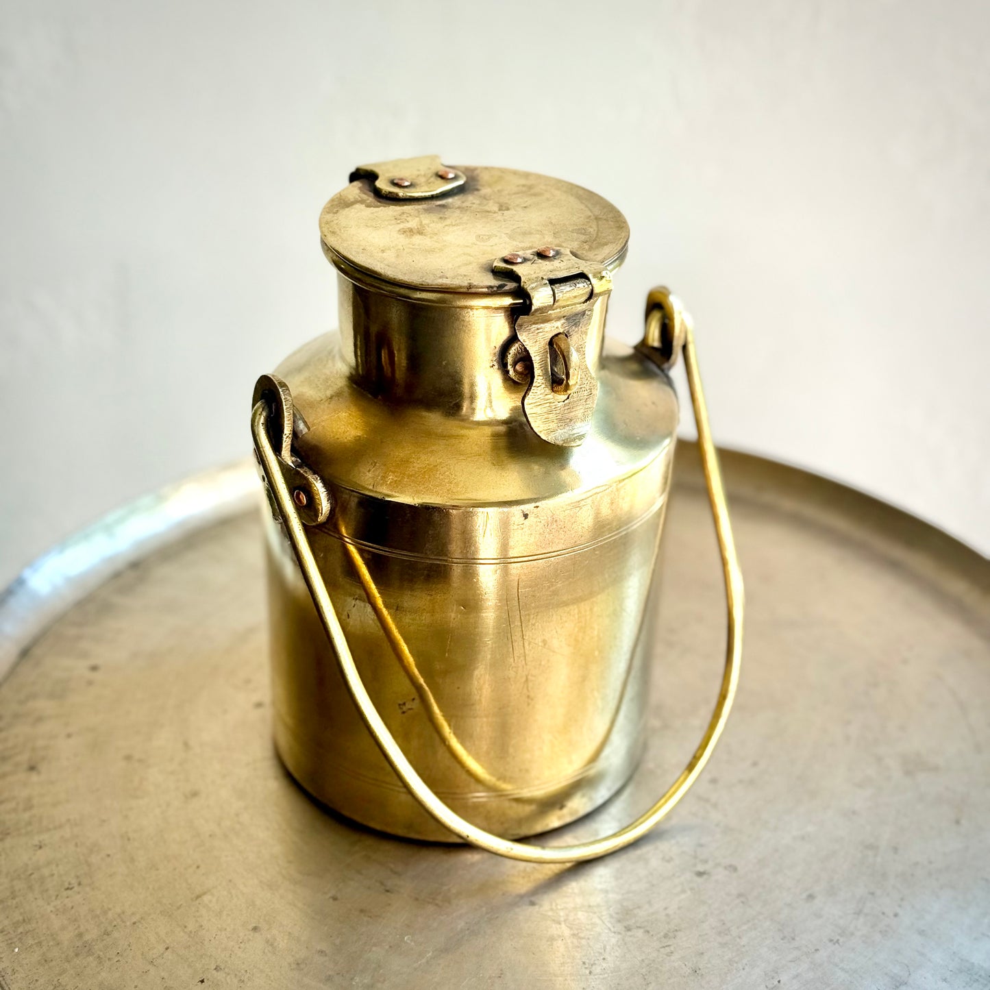 Brass Milk Can