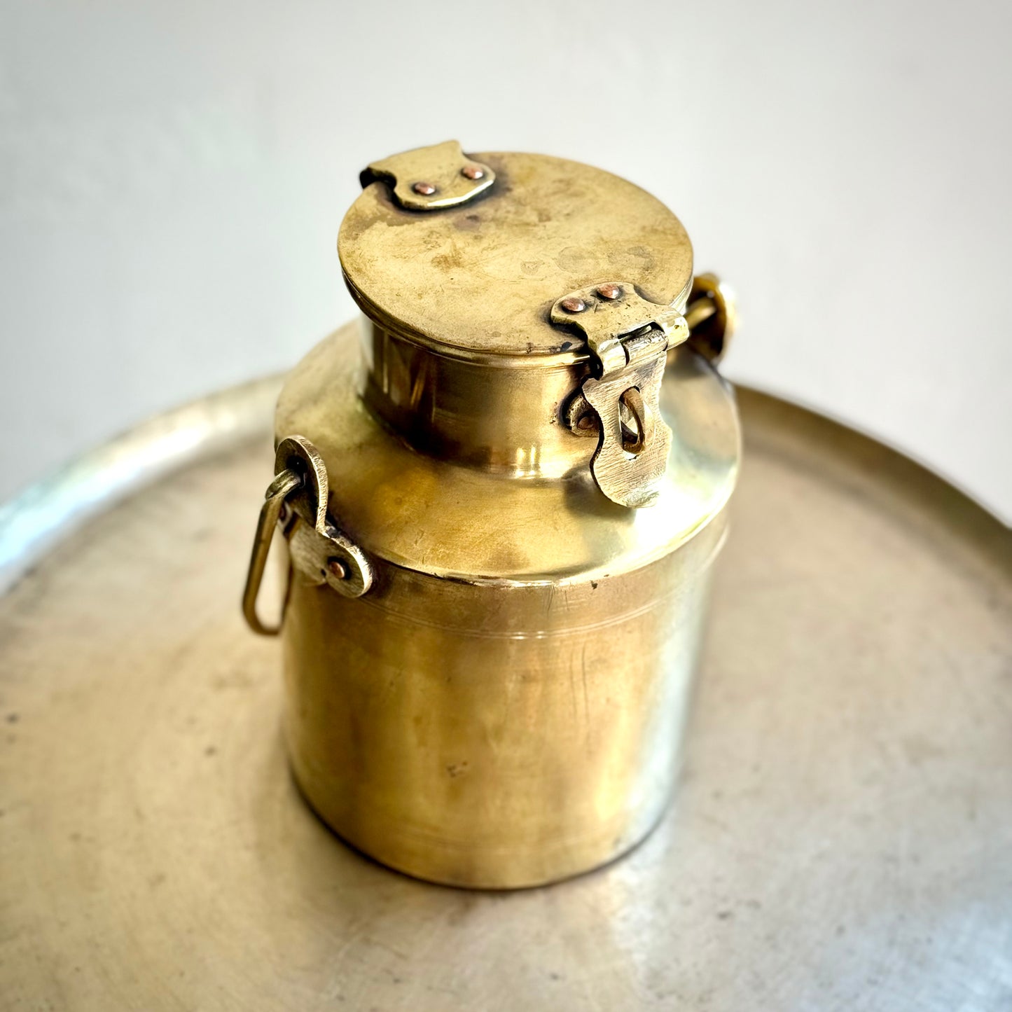 Brass Milk Can