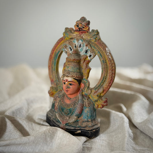 Rare Vintage Mariamman Golu Figurine — Circa 1930s