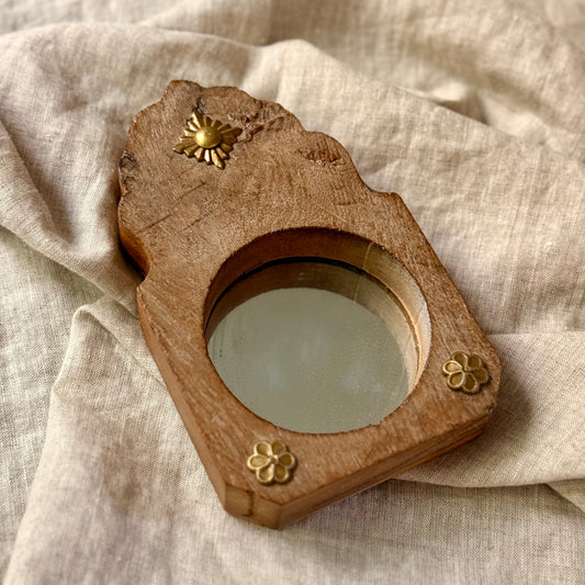 Set of 5 Assorted Vintage-Style Mirrors