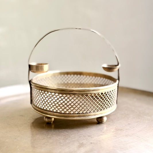 Vintage Flower Basket