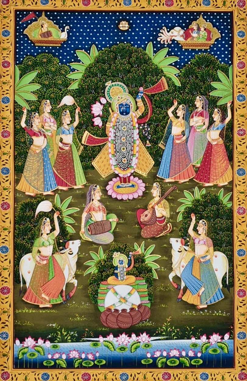 ‘Sharad Purnima’ Pichwai Painting
