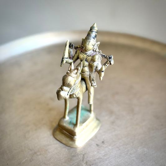 Vintage Khandoba With Mhasla