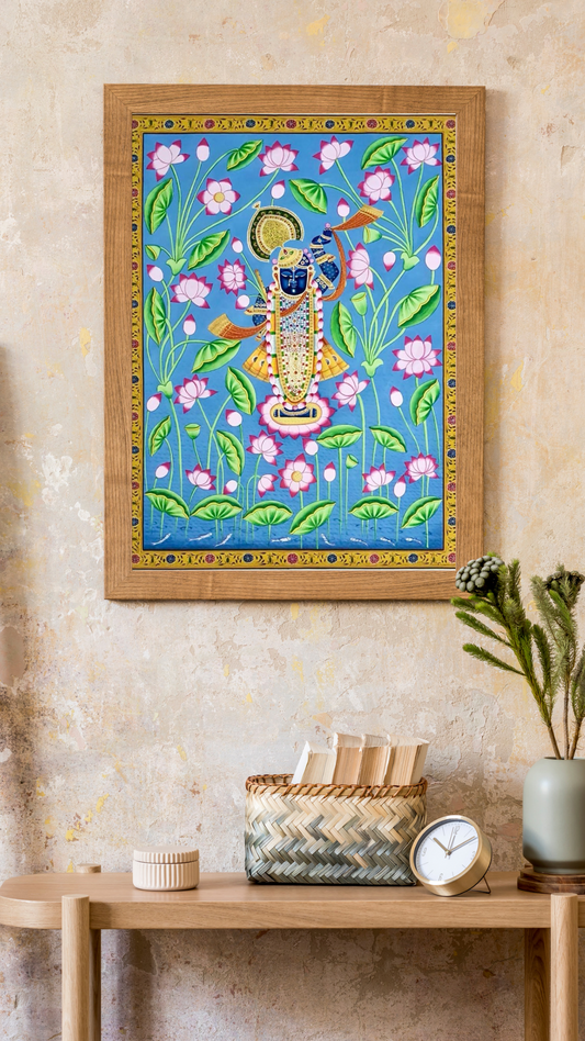 ‘Kamal Talayi’ Pichwai Painting