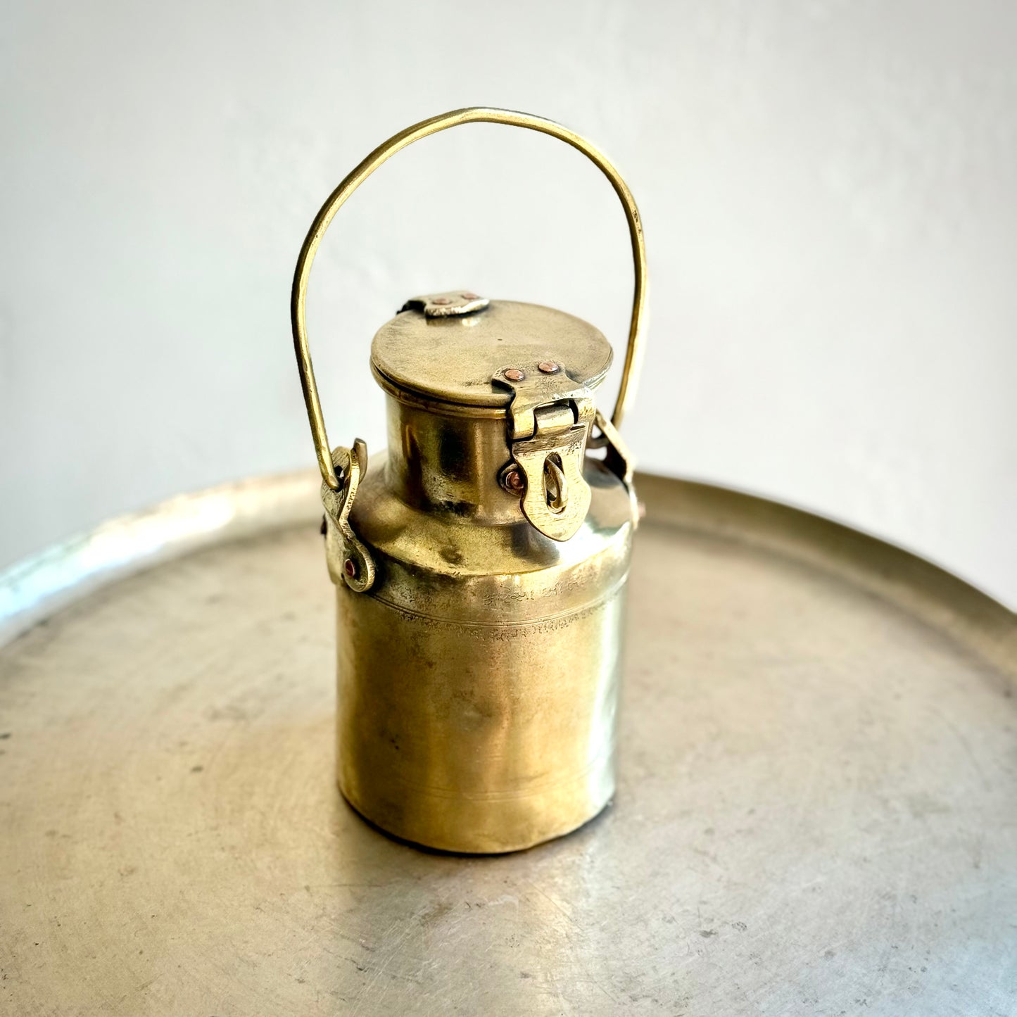 Brass Milk Can