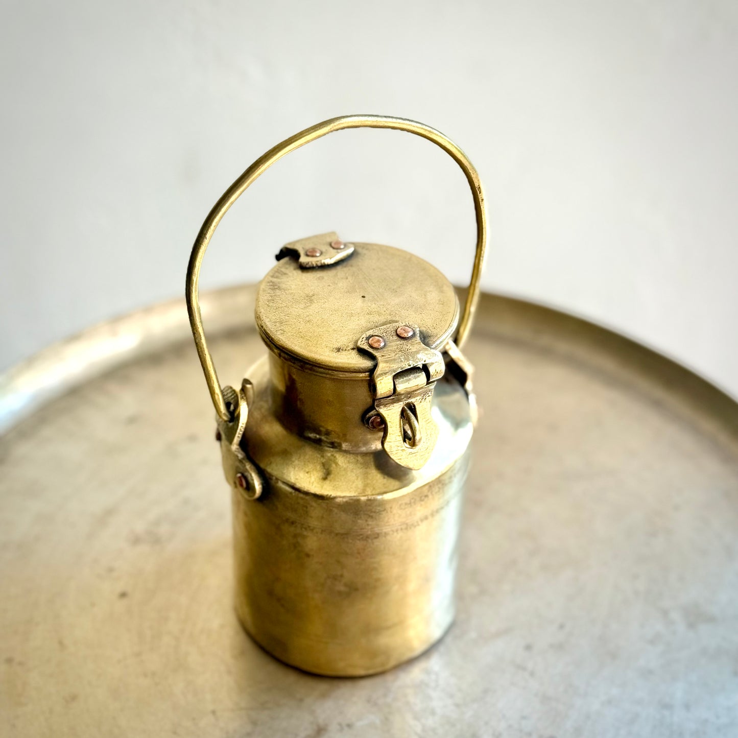 Brass Milk Can