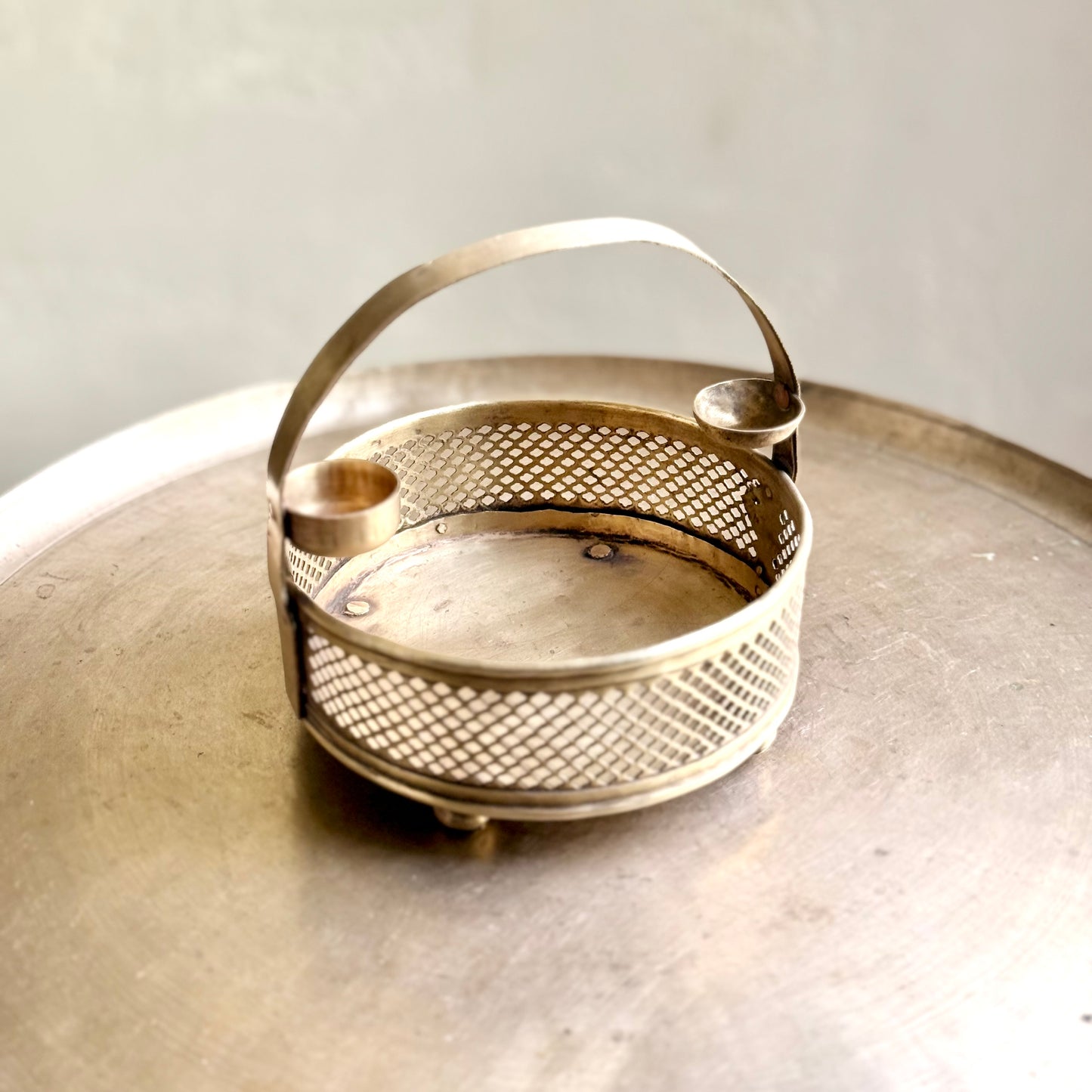 Vintage Flower Basket