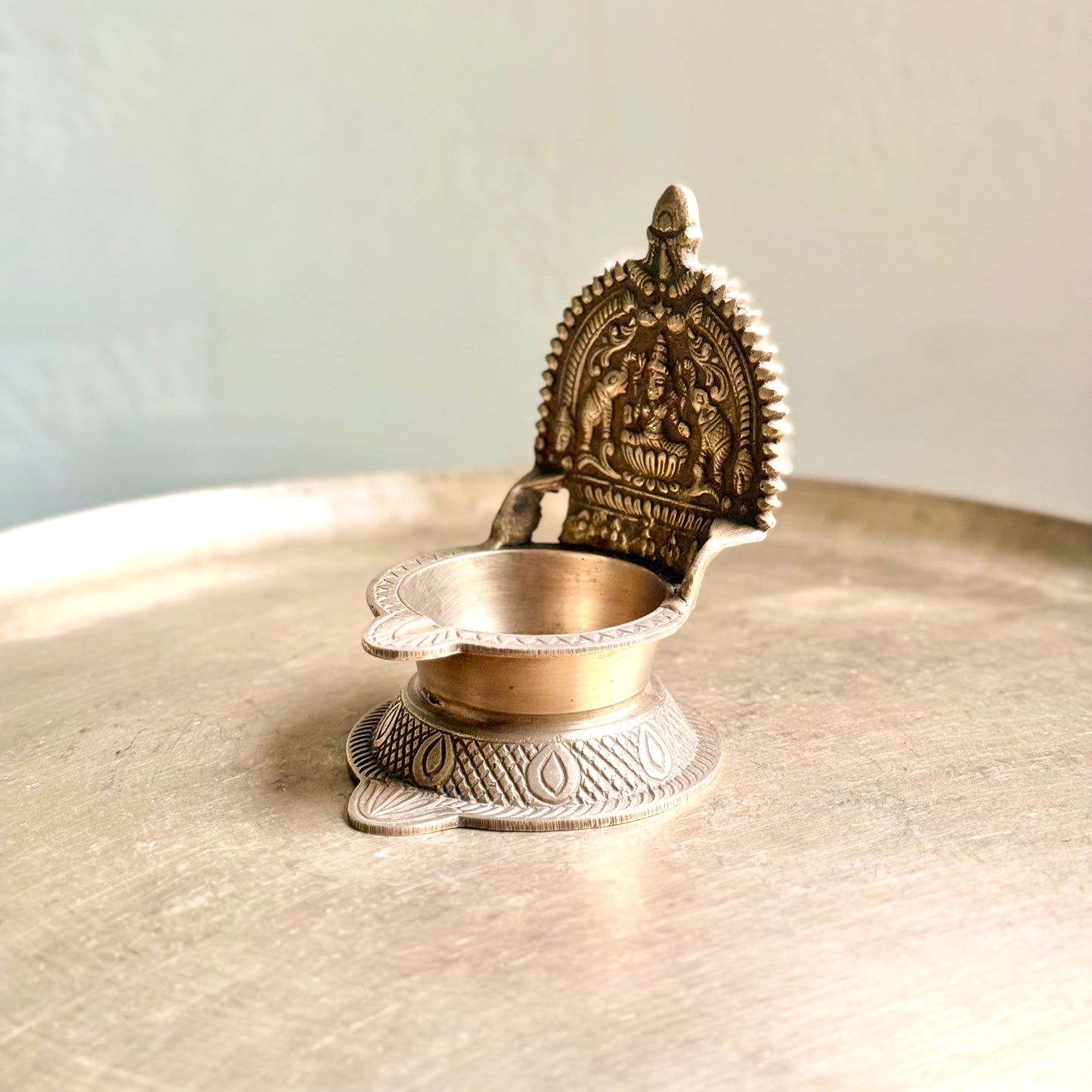 Vintage Gajalakshmi Deepam