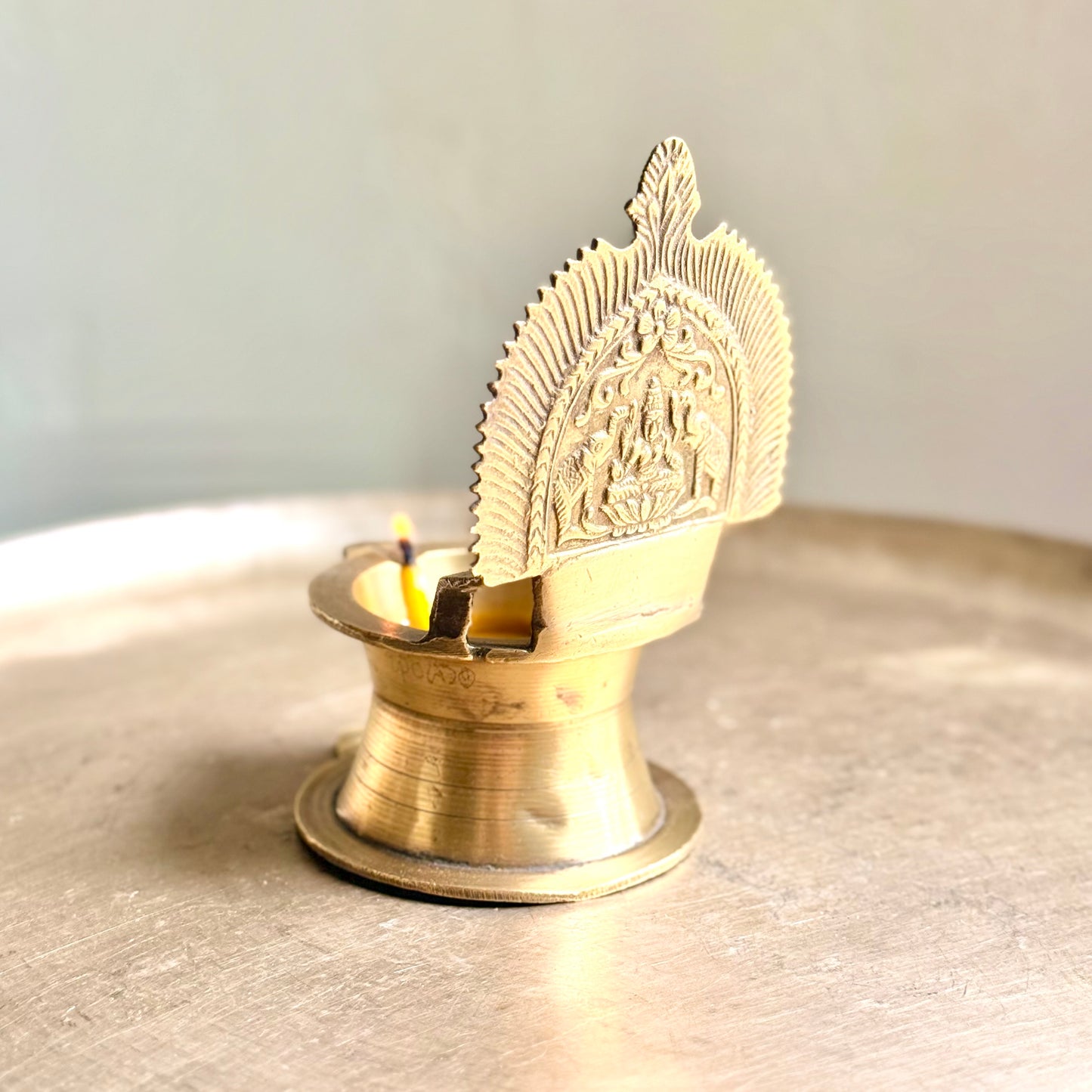 Vintage Gajalakshmi Deepam