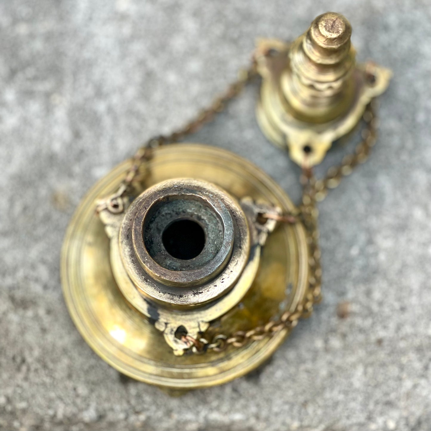 Pagoda Style Inkwell