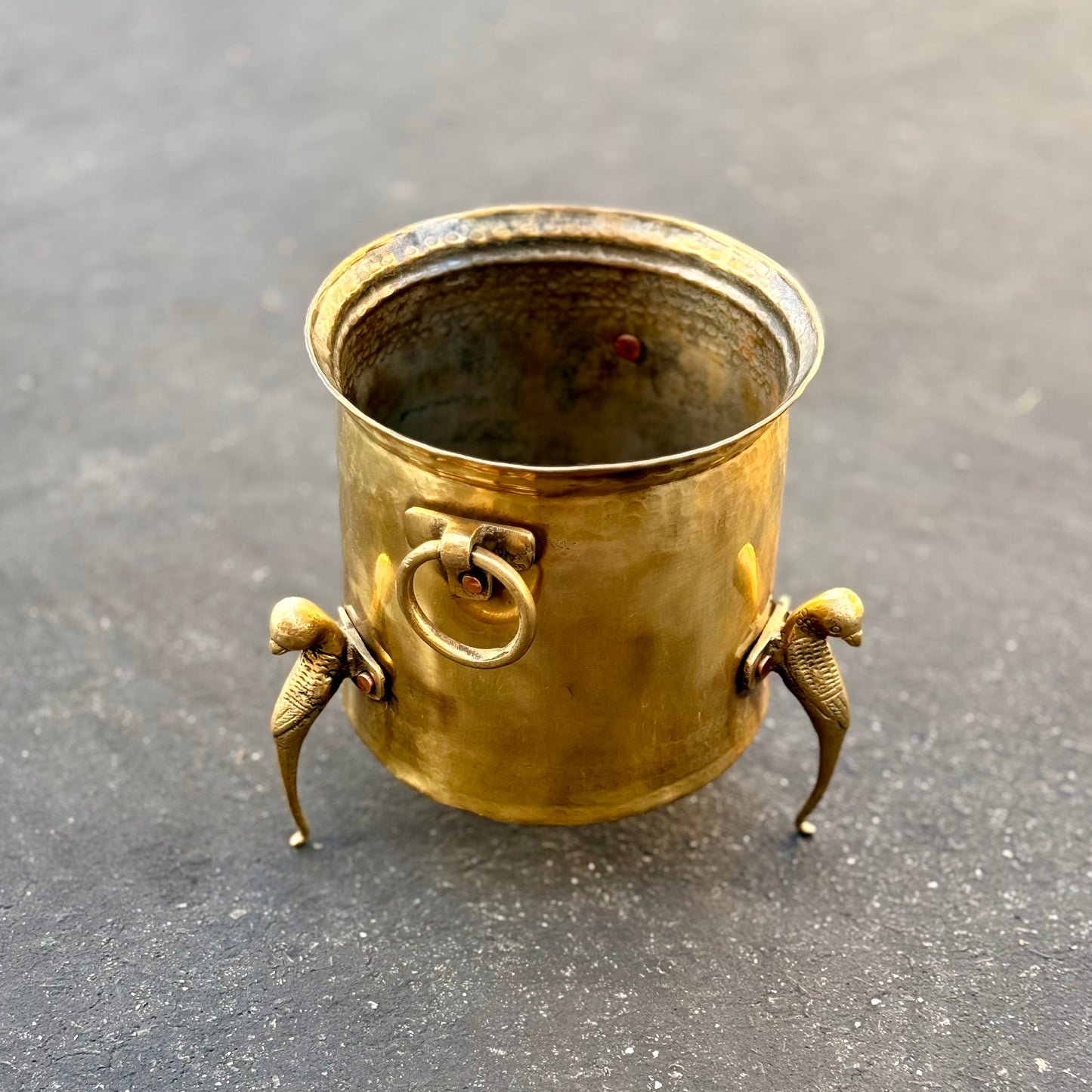 Vintage Brass Planter