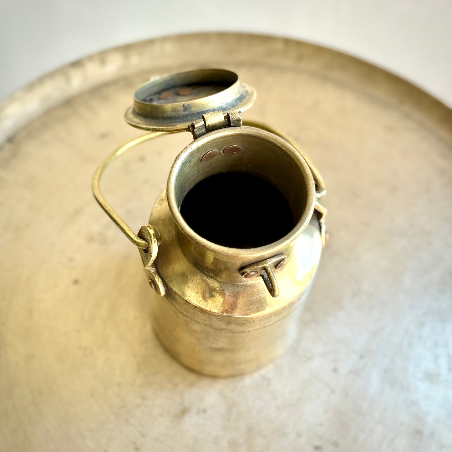 Brass Milk Can