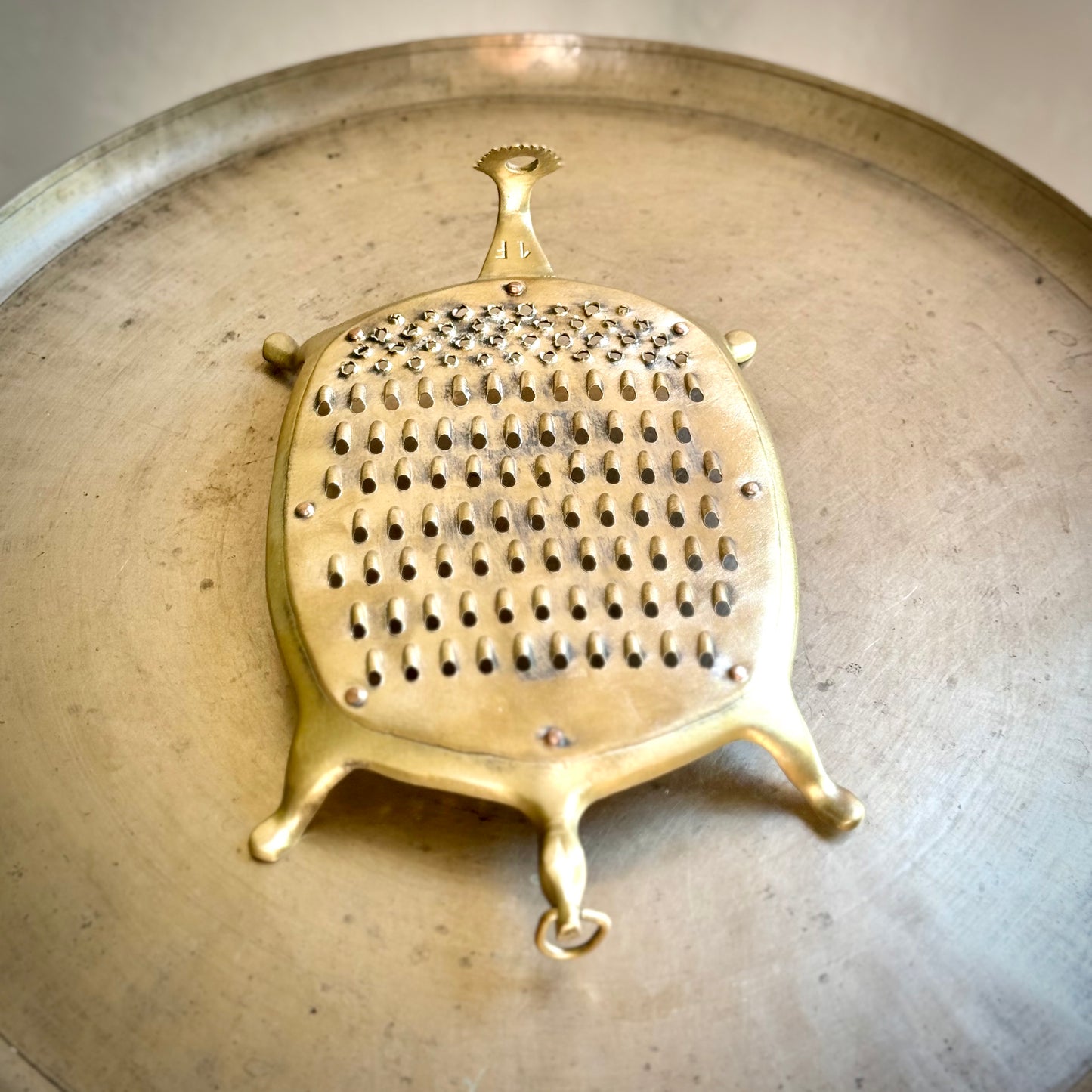 Vintage Brass Grater