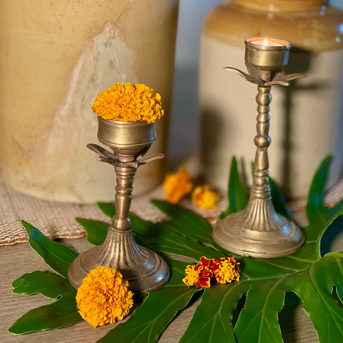 Vintage ‘Phool’ Candleholder