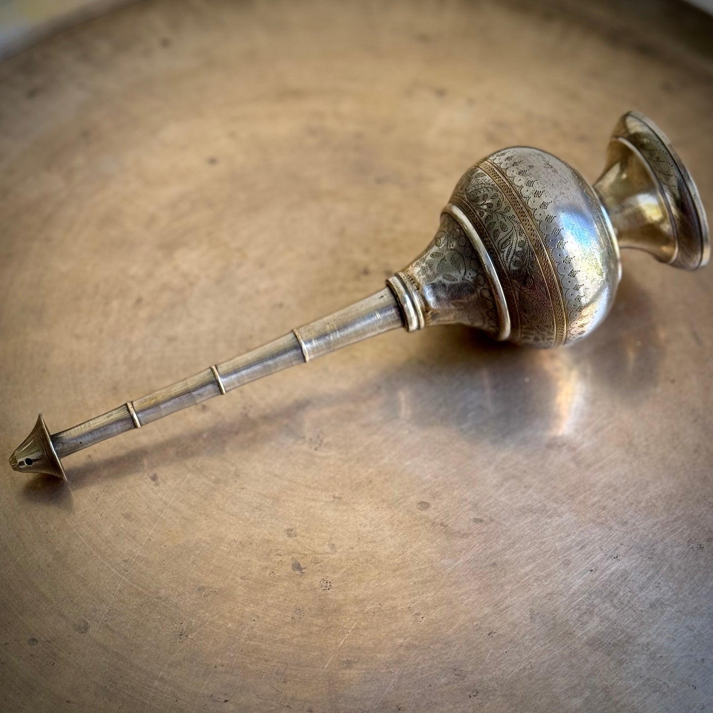 Vintage Rose Water Ewer